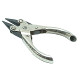 Pliers Snipe Nose Parallel action Smooth jaw 5in - Maun Image 1