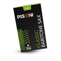 Pisoni Reeds Classic Baritone Sax 1.0 (6 Pack) Image 1