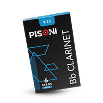 Pisoni Reeds Bb Clarinet 1.0 (6 Pack) Image 1
